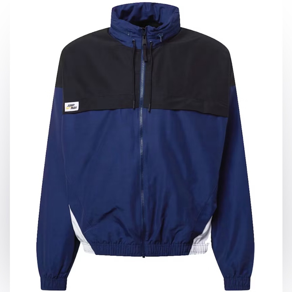 Vintage‎ 90s Nike colorblock windbreaker jacket in blue Mens Large
